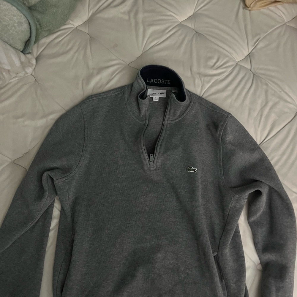 Lacoste Men's Gray Sweater